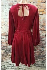 Greer Velvet Swing Dress