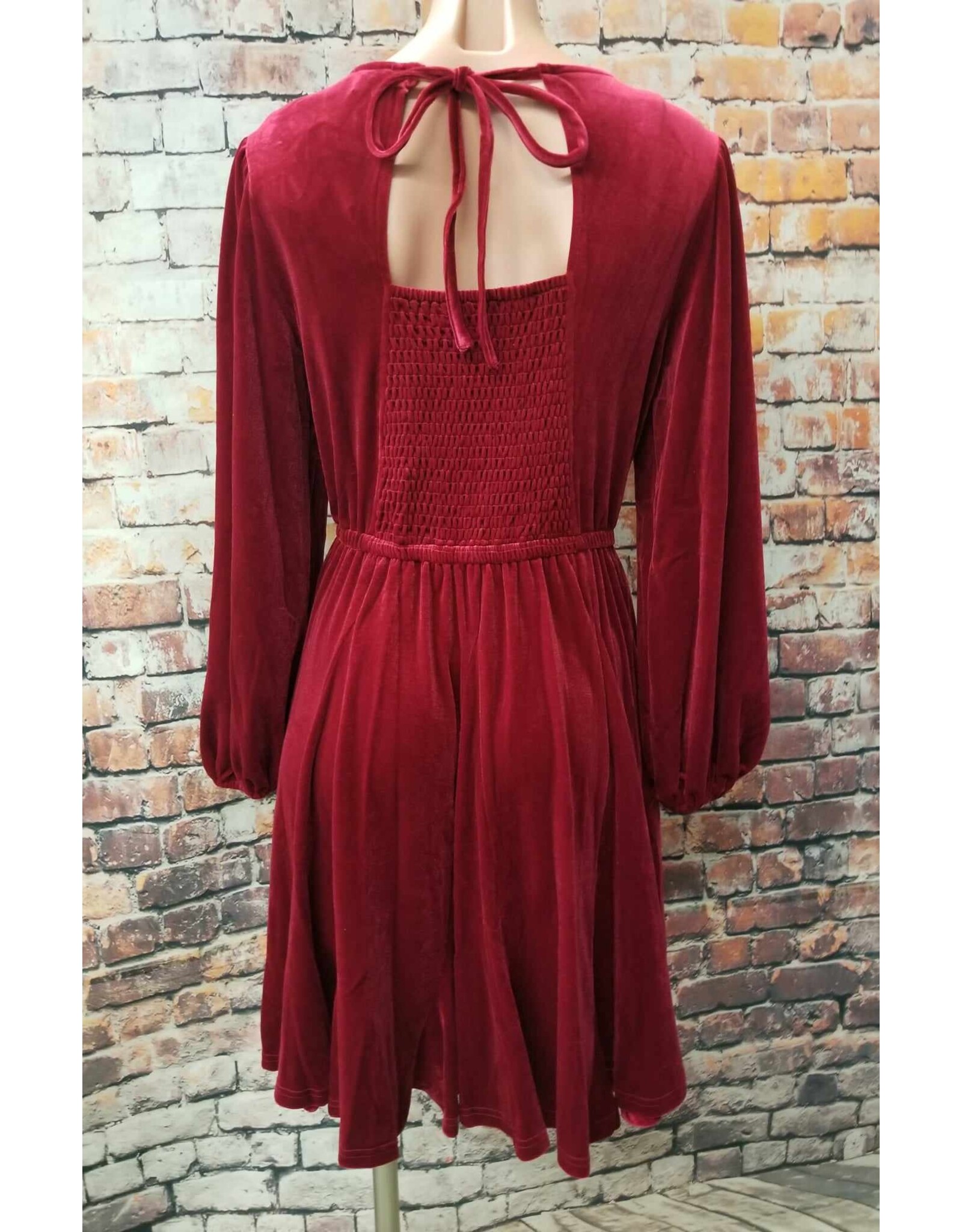 Greer Velvet Swing Dress