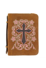 Large Cross Embroidered Bible Cover