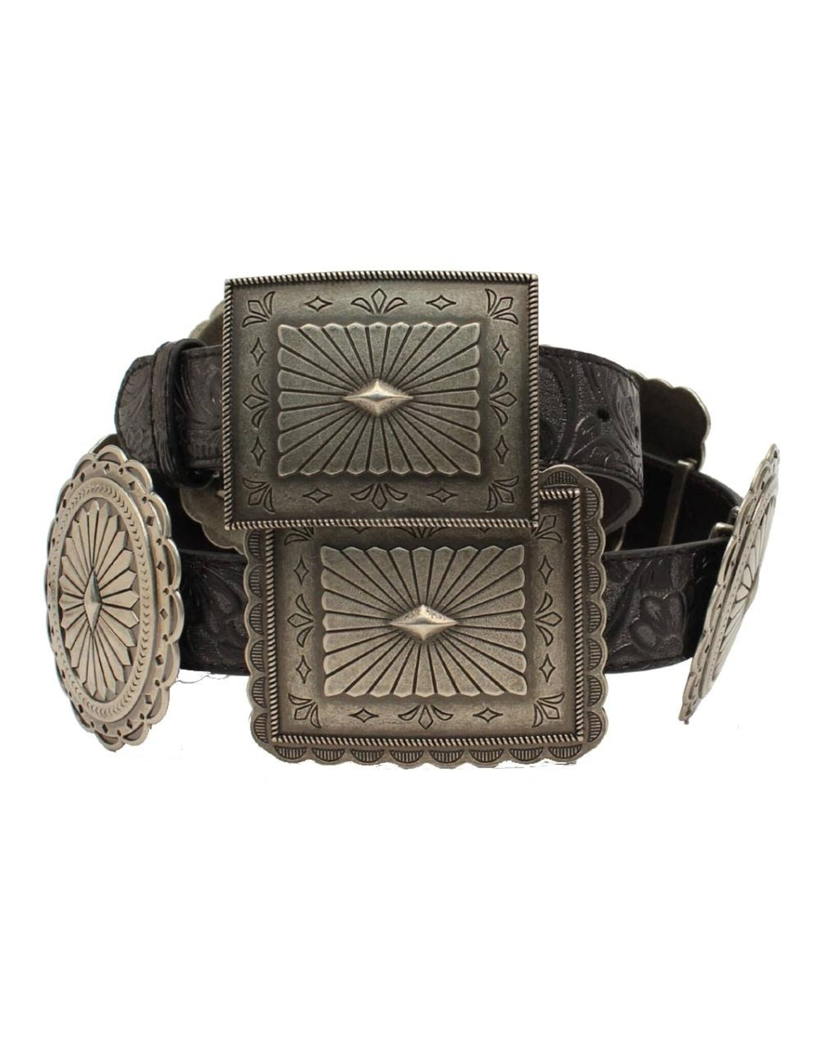 Ariat Oval and Rectangle Concho Belt