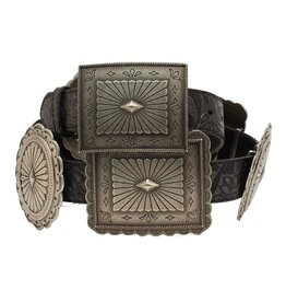 Ariat Oval and Rectangle Concho Belt