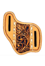 Nocona Pierced Floral Laced Edge Knife Sheath