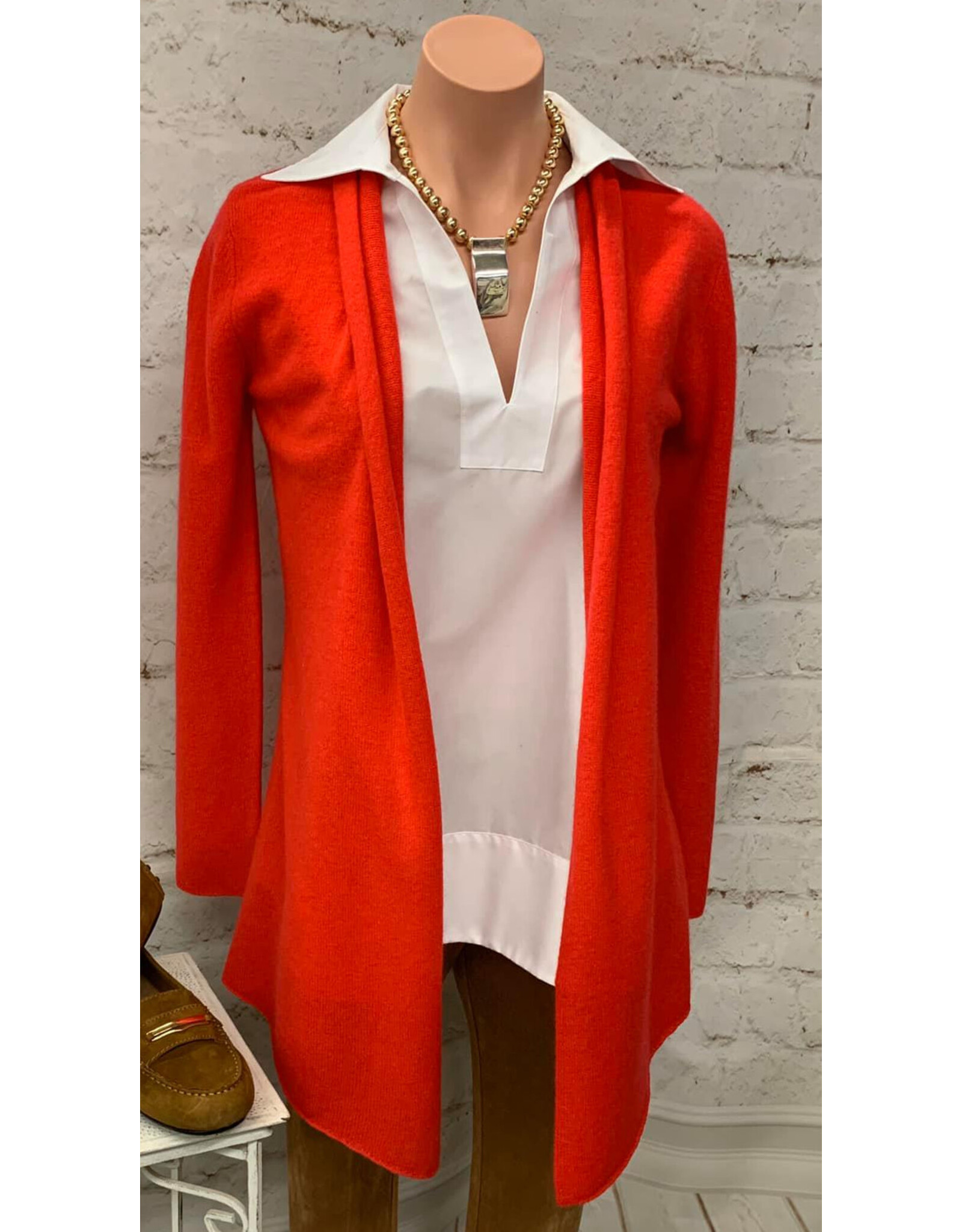 Red Cashmere Sweater