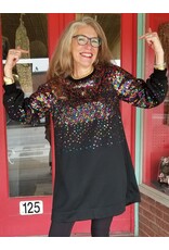 Sindra Sequin Sweatshirt Dress