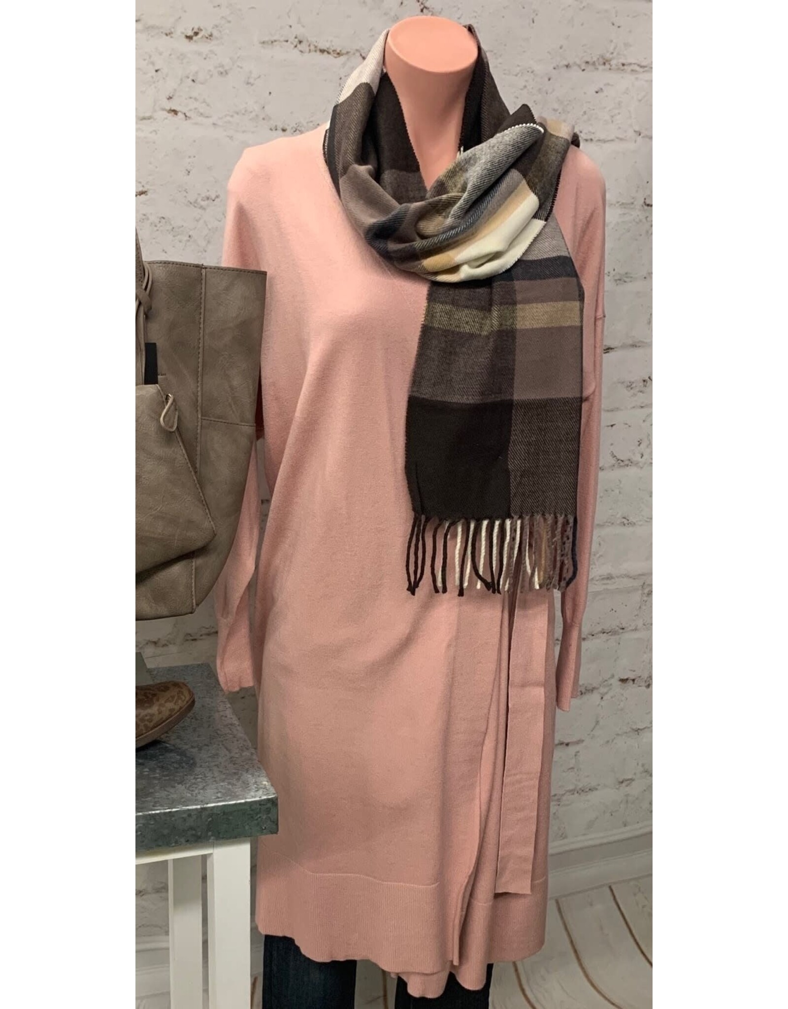 Wrap Around Tie Waist Sweater