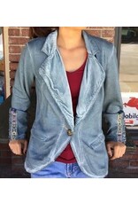 Embroidered and Beaded Blaizer Jacket