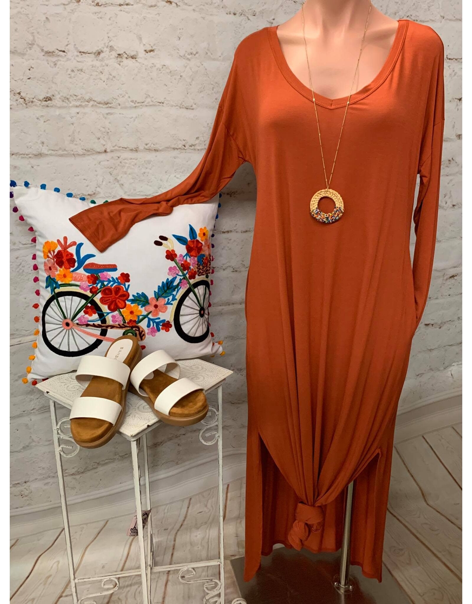 Long Sleeve Long Dress