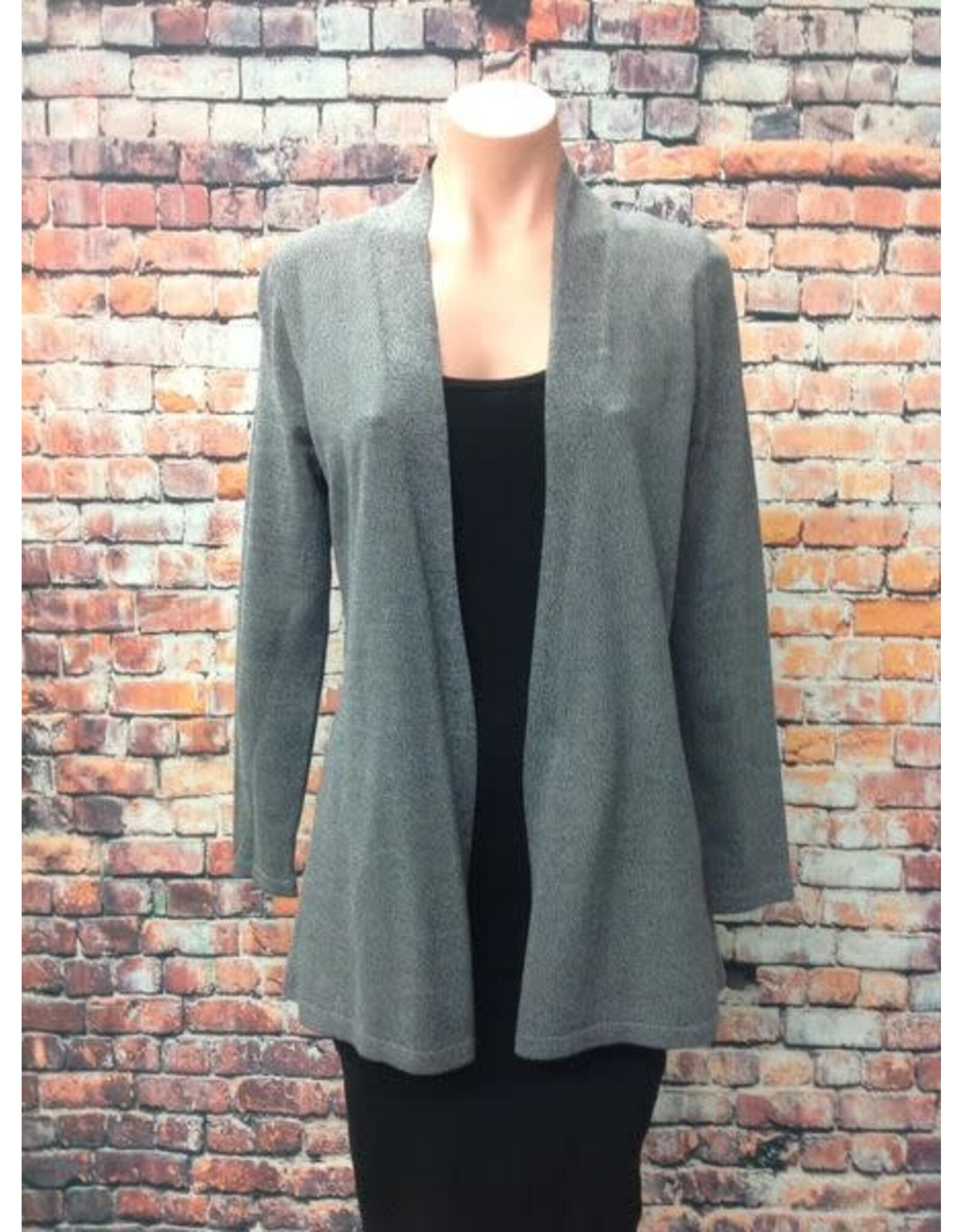 Charcoal Phills Open Cardigan