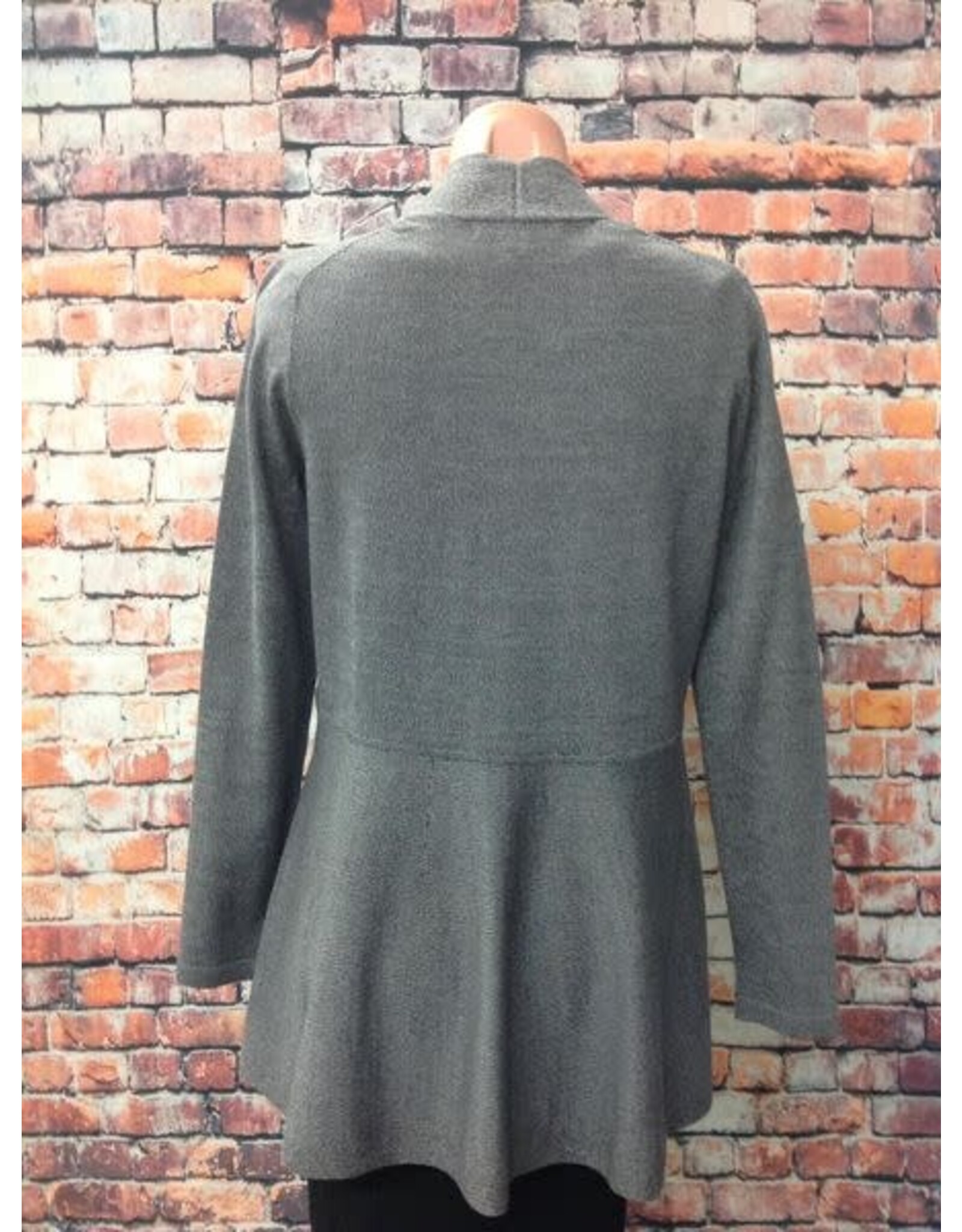 Charcoal Phills Open Cardigan