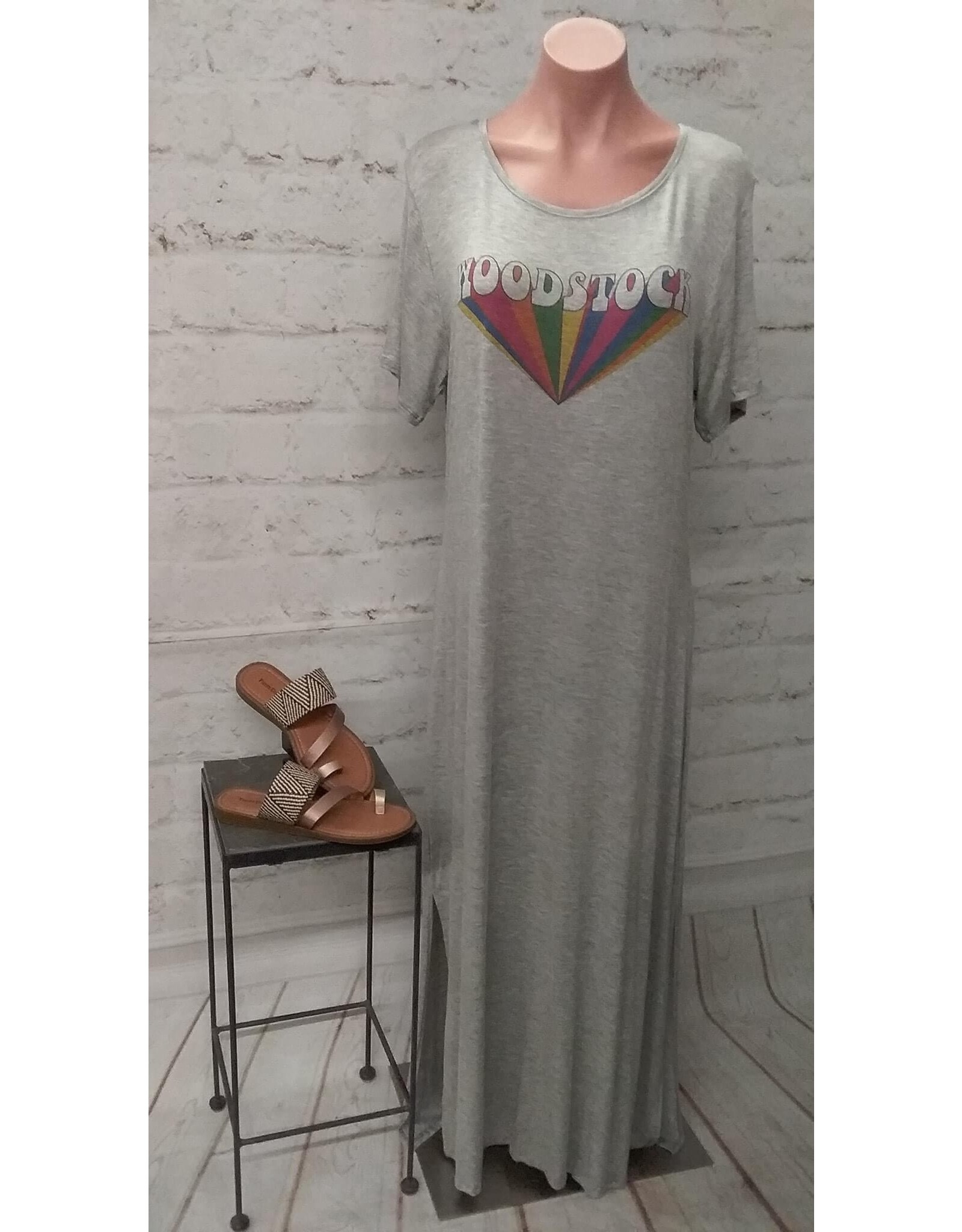 "Woodstock" T-Shirt Dress