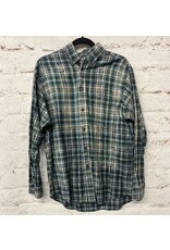 Plaid Button-Down Tunic