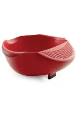 Serving Bowl With Strainer