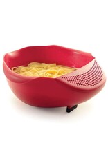 Serving Bowl With Strainer
