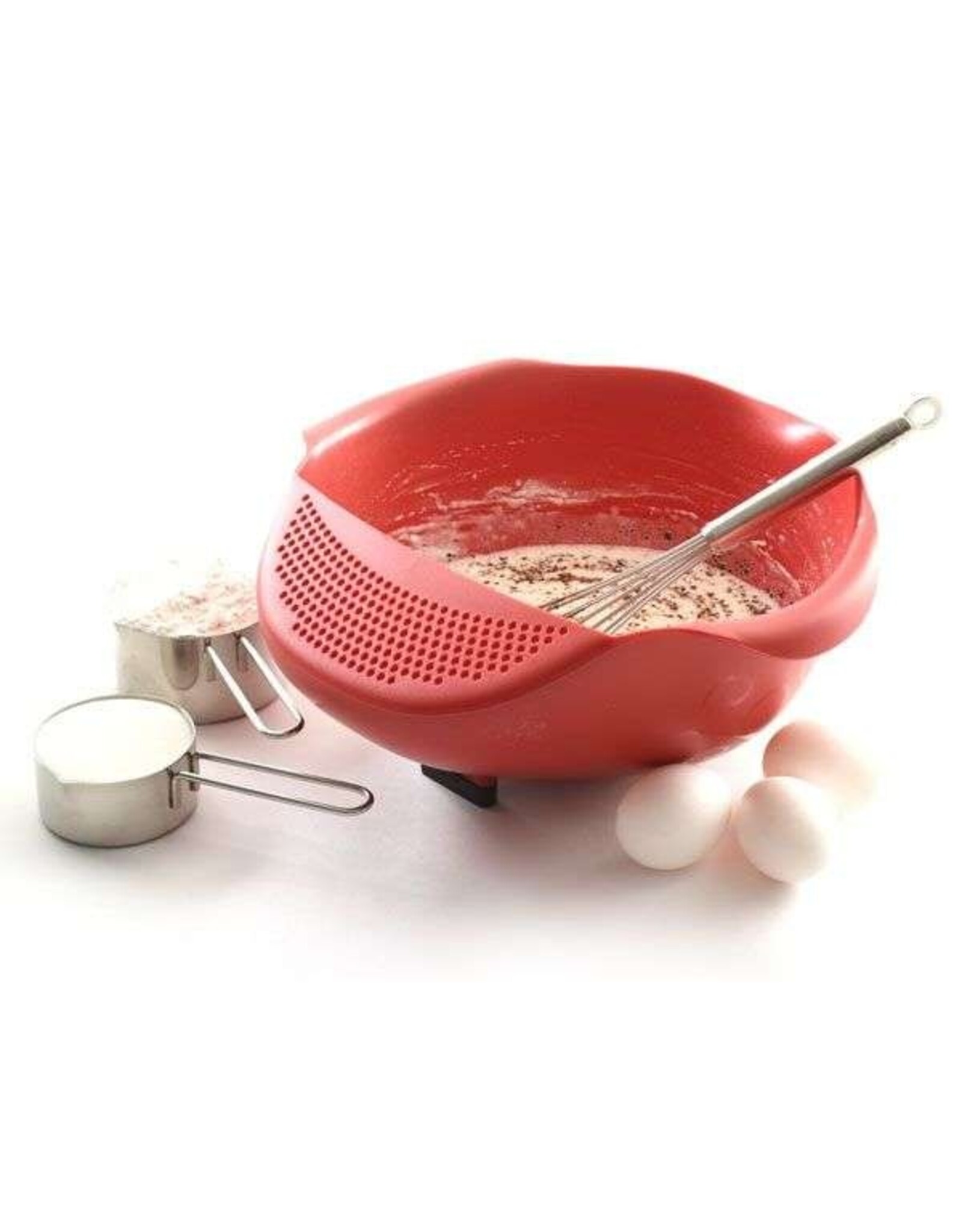 Serving Bowl With Strainer