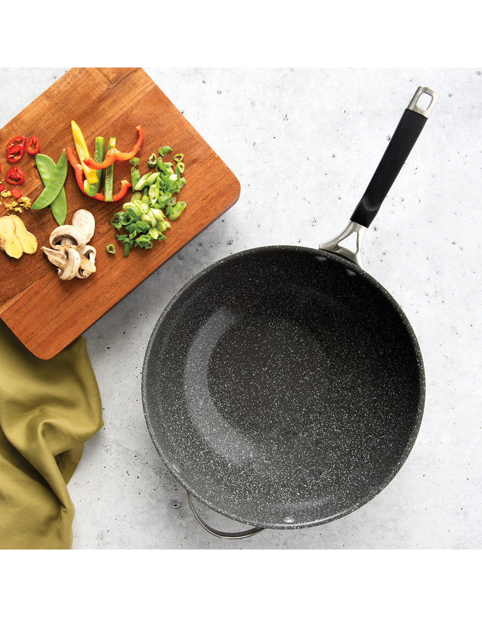 Nordic Ware Nordic Ware Verde Ceramic Nonstick 12” Wok