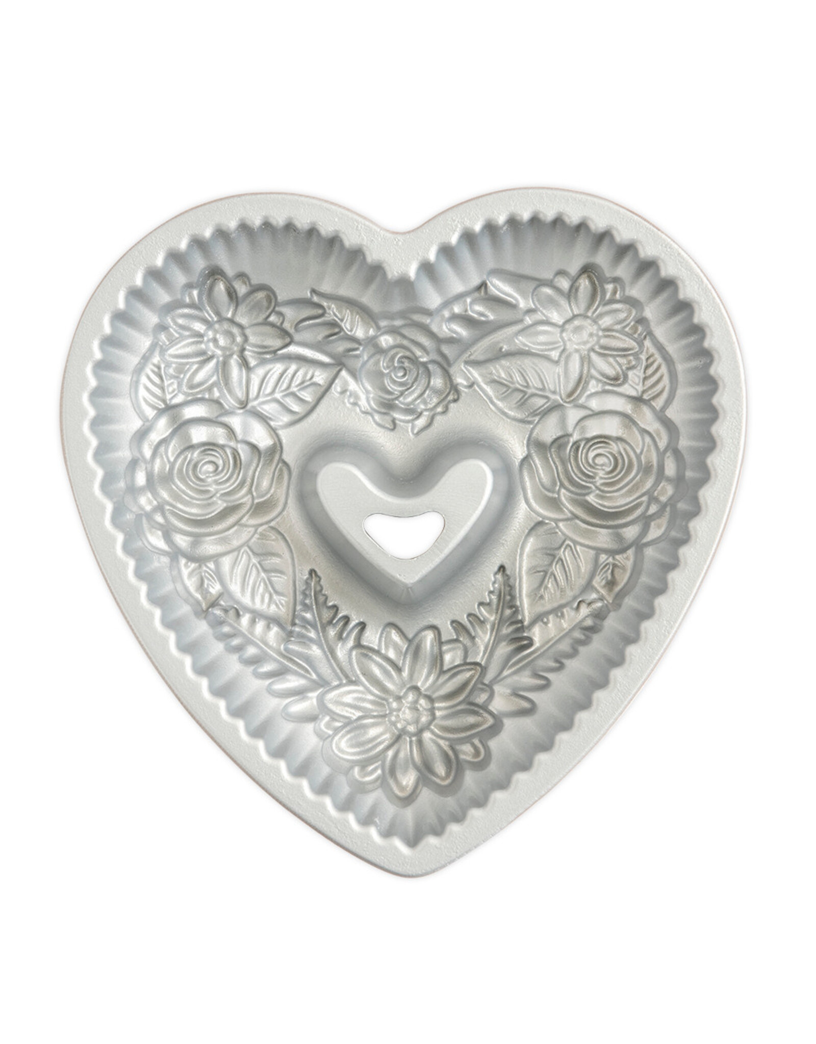 Nordic Ware Floral Heart Bundt Pan