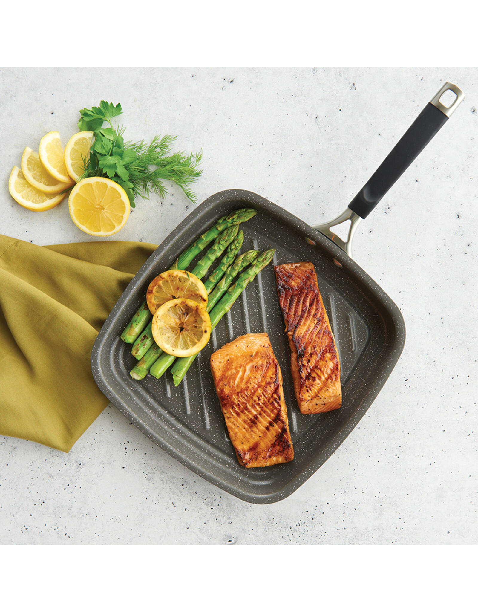 Nordic Ware Nordic Ware Verde Ceramic Nonstick Searing Grill Pan