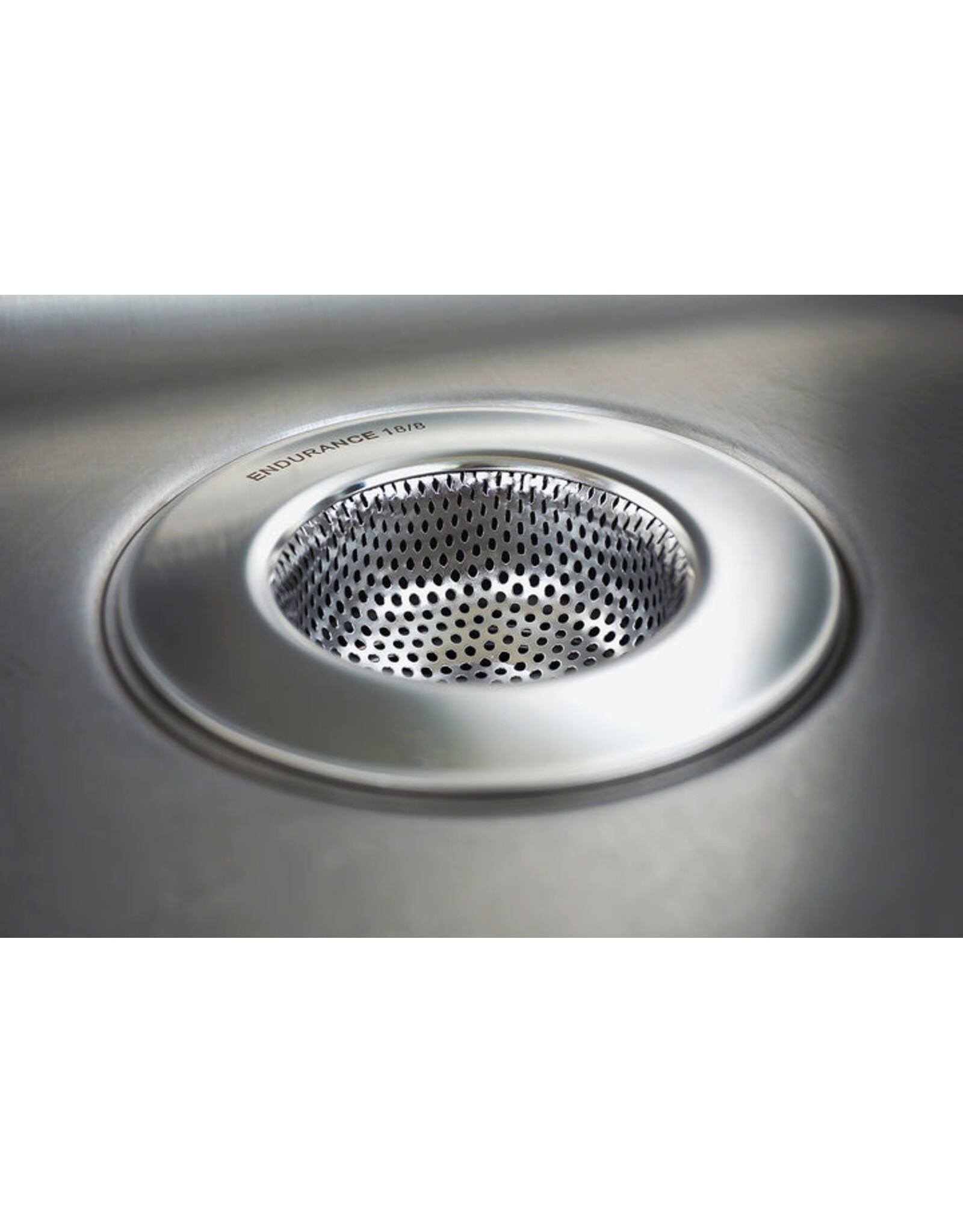 RSVP International Sink Strainer Large 4.5 Inch Stainless Steel