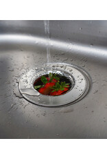 RSVP International Sink Strainer Large 4.5 Inch Stainless Steel RSVP International Sink Strainer Large 4.5 Inch Stainless Steel