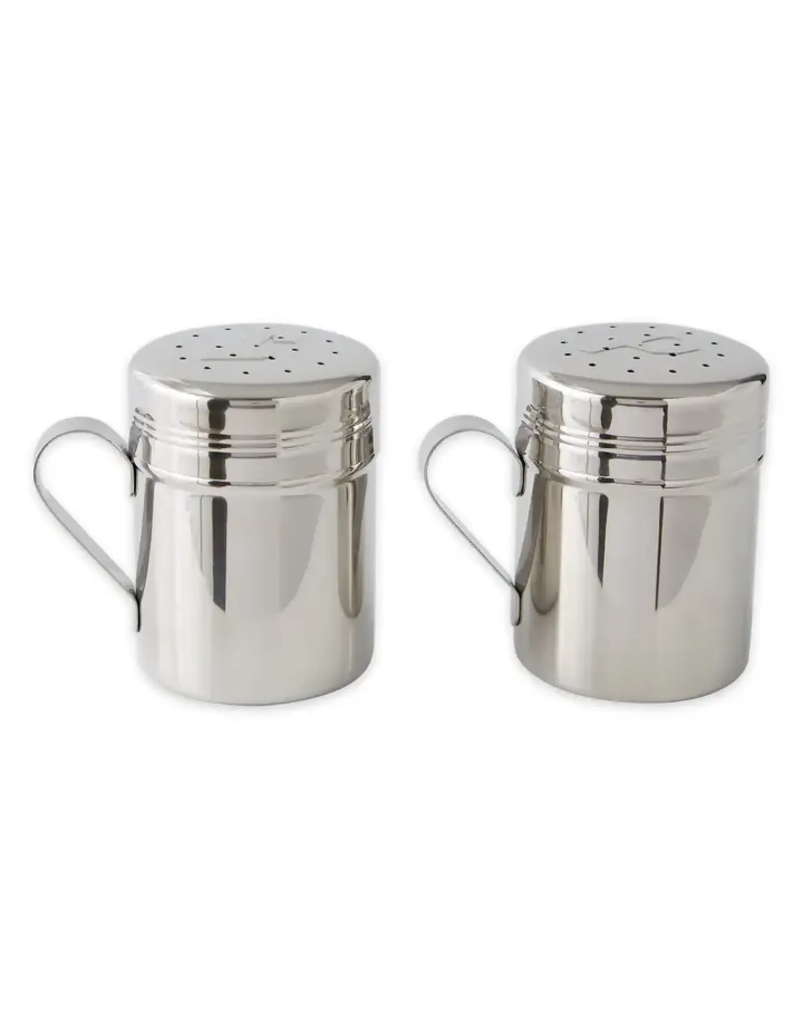 RSVP International Stovetop Stainless Steel Salt and Pepper Shaker Set