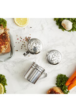 RSVP International Stovetop Stainless Steel Salt and Pepper Shaker Set