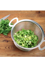 RSVP International Wide Rim Stainless Steel Fine Mesh Basket RSVP International Wide Rim Stainless Steel Fine Mesh Basket