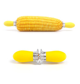 Silicone Gripped Corn Holders
