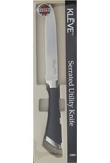 KLEVE Stainless Steel 5-Inch Serrated Utility Tomato Knife