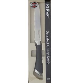 KLEVE Stainless Steel 5-Inch Serrated Utility Tomato Knife