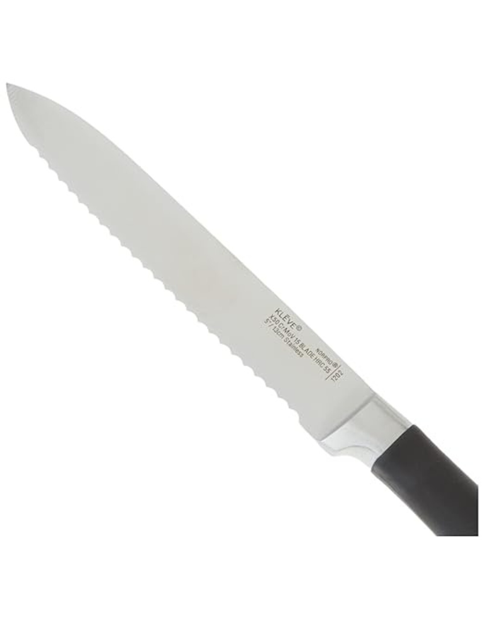 KLEVE Stainless Steel 5-Inch Serrated Utility Tomato Knife