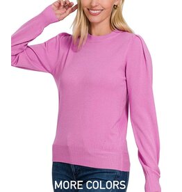 Alyda Blouson Sleeve Sweater