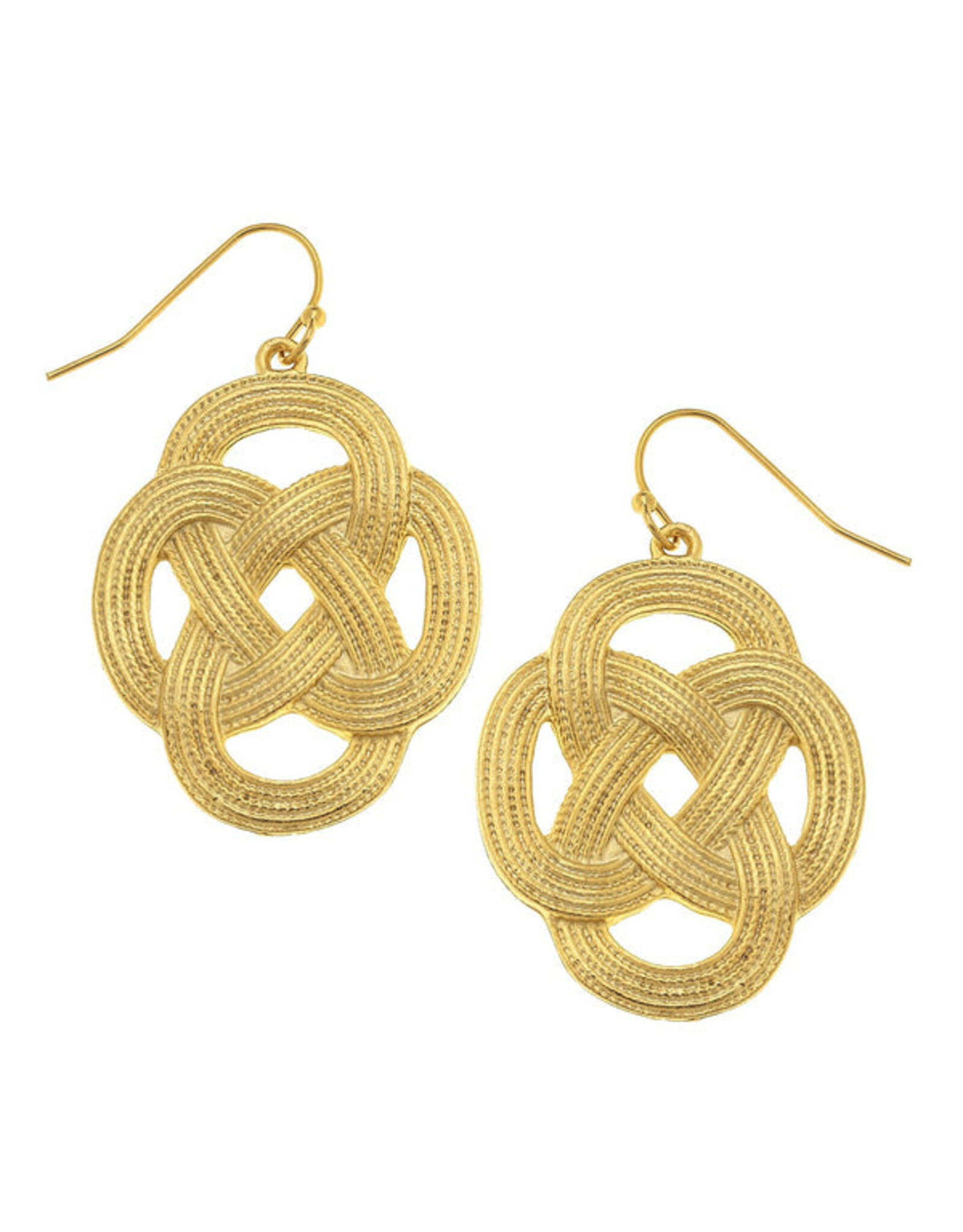 Susan Shaw Woven Loop Earrings