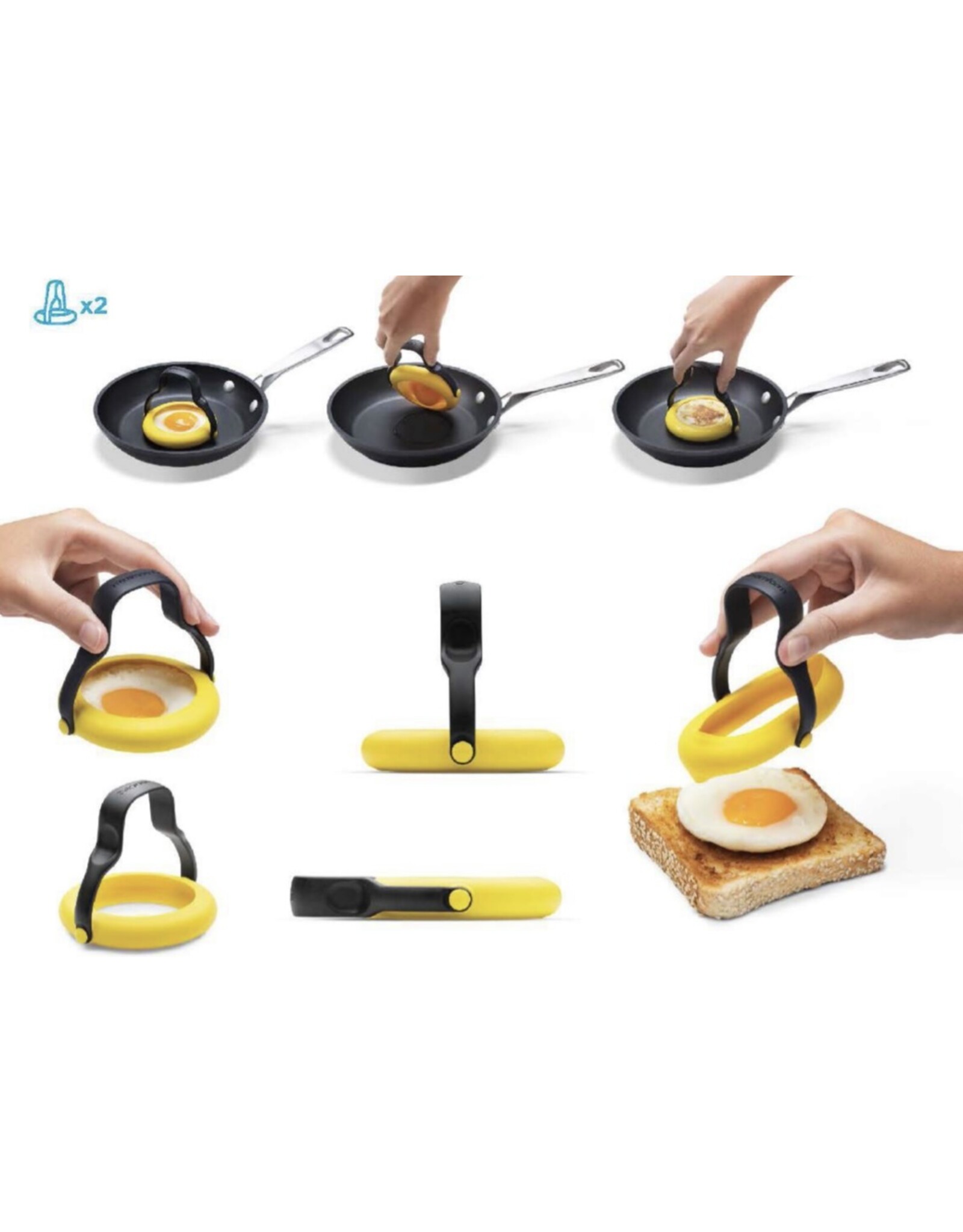 Flegg - Flip & Serve Egg Ring