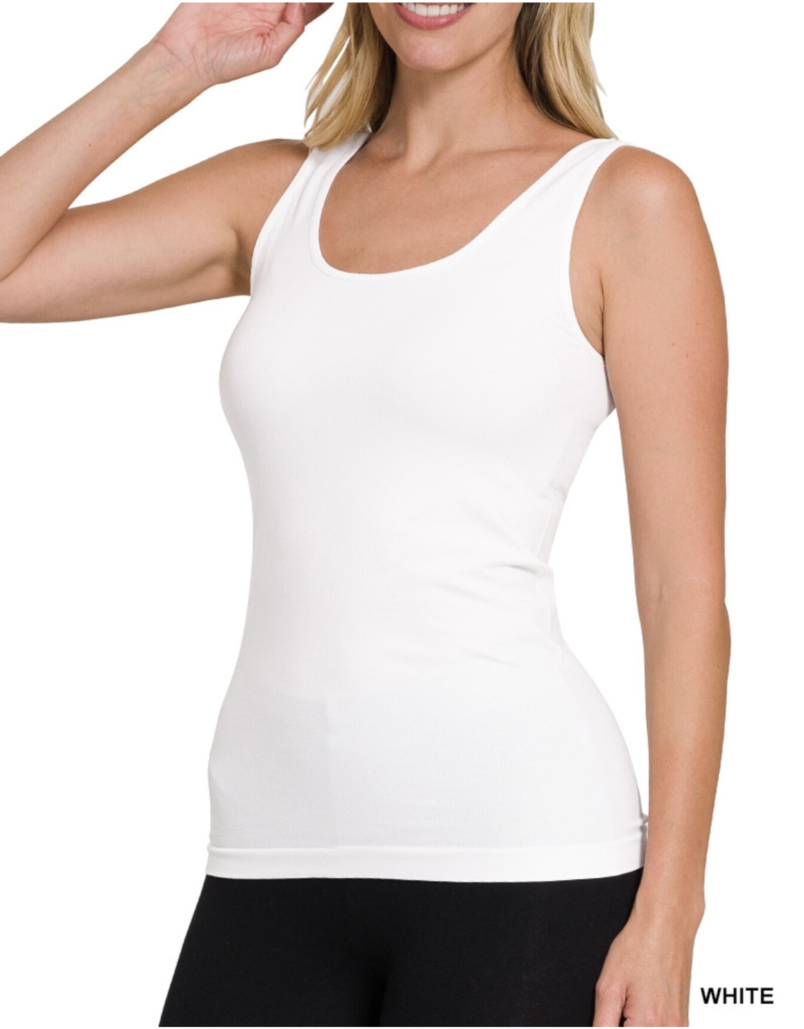 2-Way V-Neck/U-Neck Seamless Tank