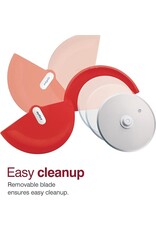 Zyliss Pizza Wheel Handheld Pizza Cutter with Removable Blade Zyliss Pizza Wheel Handheld Pizza Cutter with Removable Blade