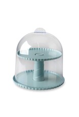 Nordic Ware Nordic Ware 2-Tiered Dessert Stand with Dome Lid Nordic Ware Nordic Ware 2-Tiered Dessert Stand with Dome Lid