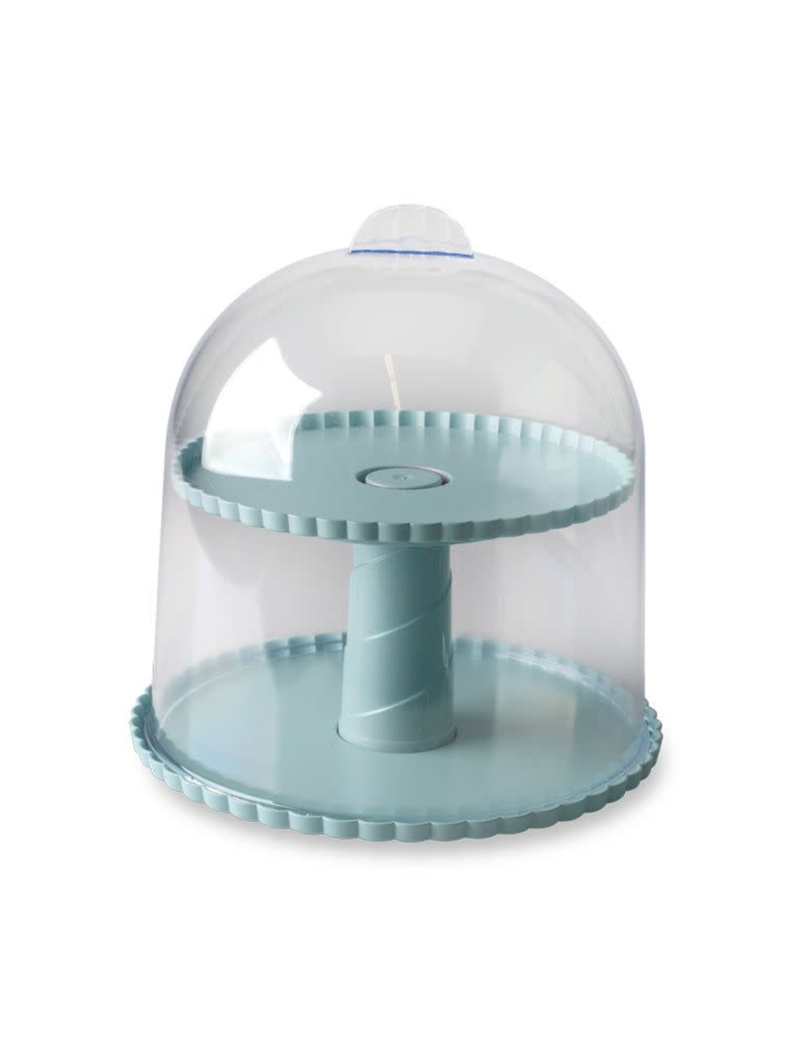 Nordic Ware Nordic Ware 2-Tiered Dessert Stand with Dome Lid