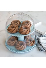 Nordic Ware Nordic Ware 2-Tiered Dessert Stand with Dome Lid Nordic Ware Nordic Ware 2-Tiered Dessert Stand with Dome Lid