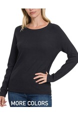 Alina Round Neck Basic Sweater