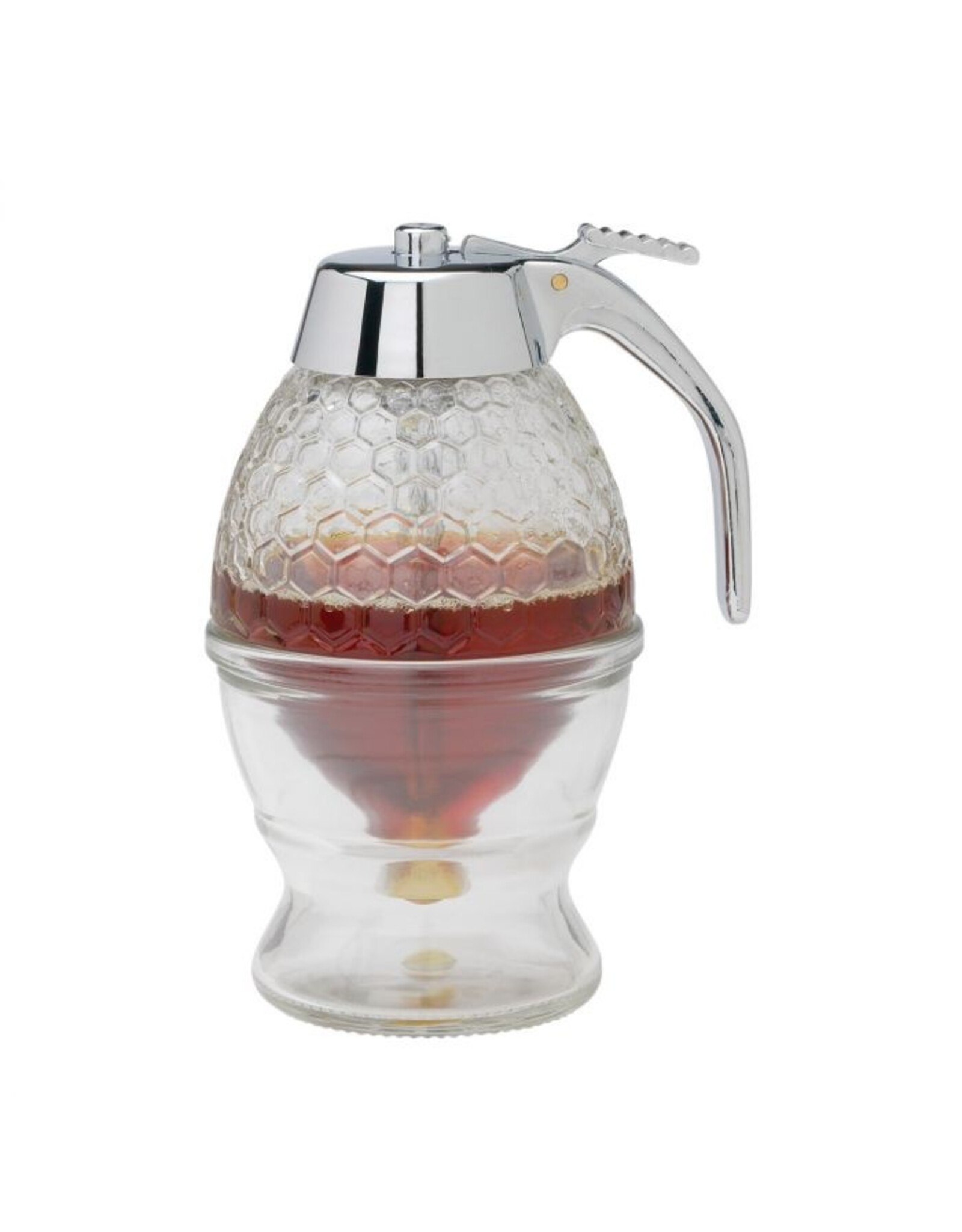 Glass Syrup Honey Dispenser