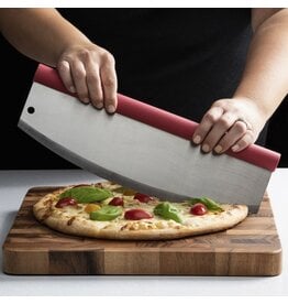 Fantes Cousin Luca's Rocking Pizza Cutter with Blade Guard