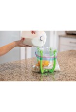 Bag Well Sealable Bag Holder-Green