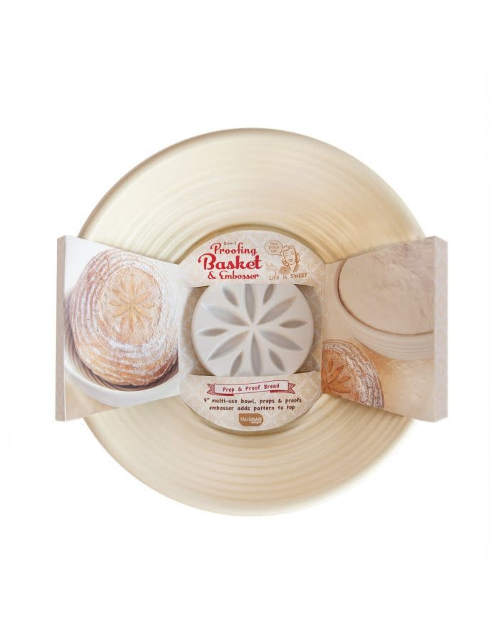 Bread Proofing Basket with Embosser