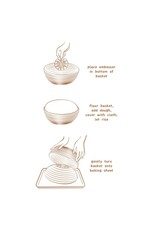 Bread Proofing Basket with Embosser