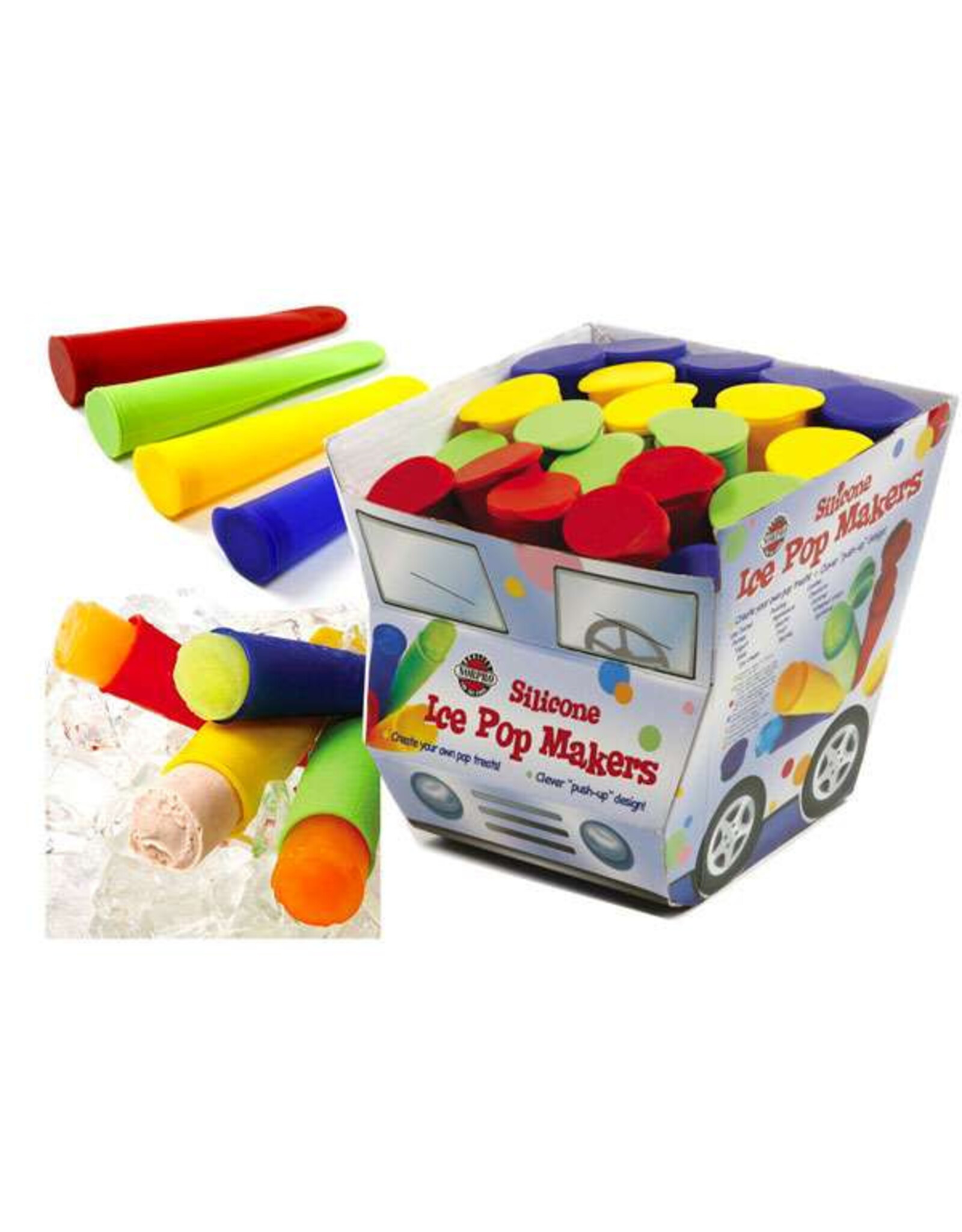 Silicone Ice Pop Makers
