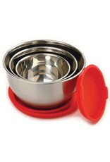 Stainless Steel Bowl Set of 3 With Lids