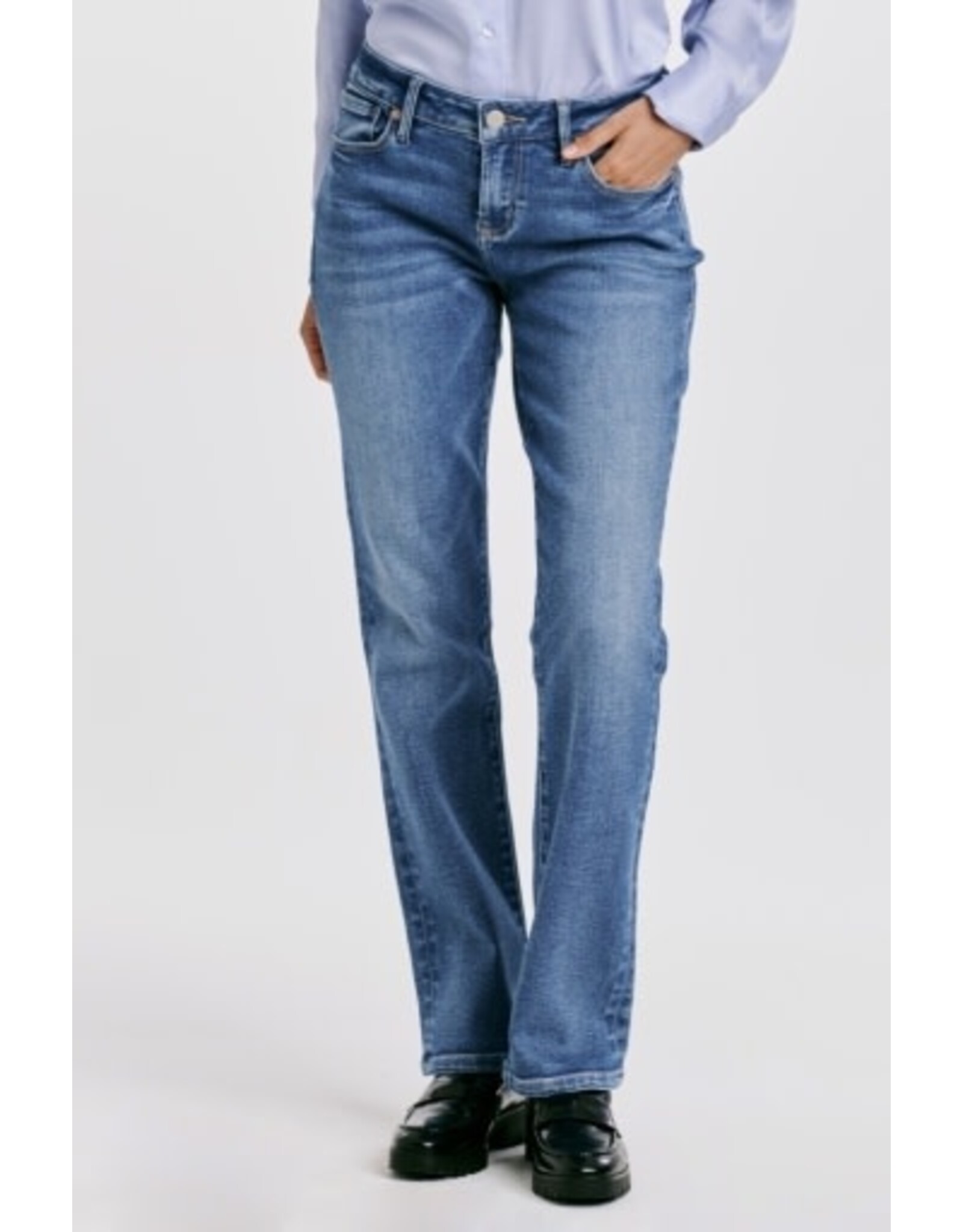 Dear John Denim Dear John Playback Mid Rise Slim Straight Jeans