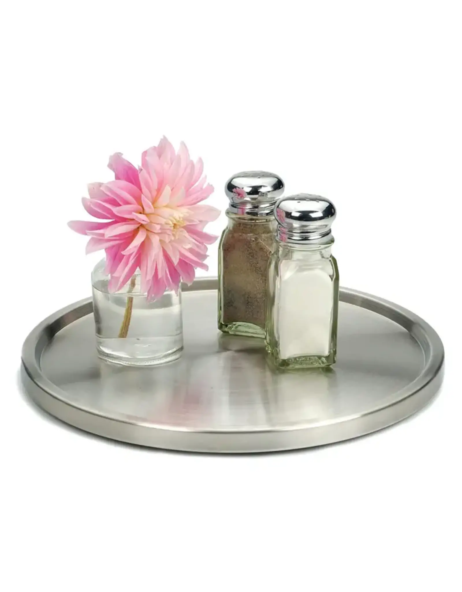 RSVP International Stainless Steel Turntable Lazy Susan Single