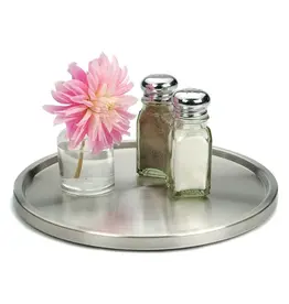 RSVP International Stainless Steel Turntable Lazy Susan Single