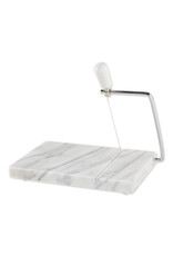 RSVP International White Marble Cheese Slicer